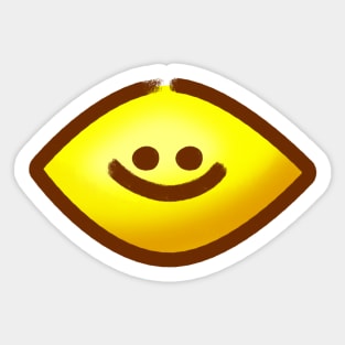 Lemon Of Happiness Sticker